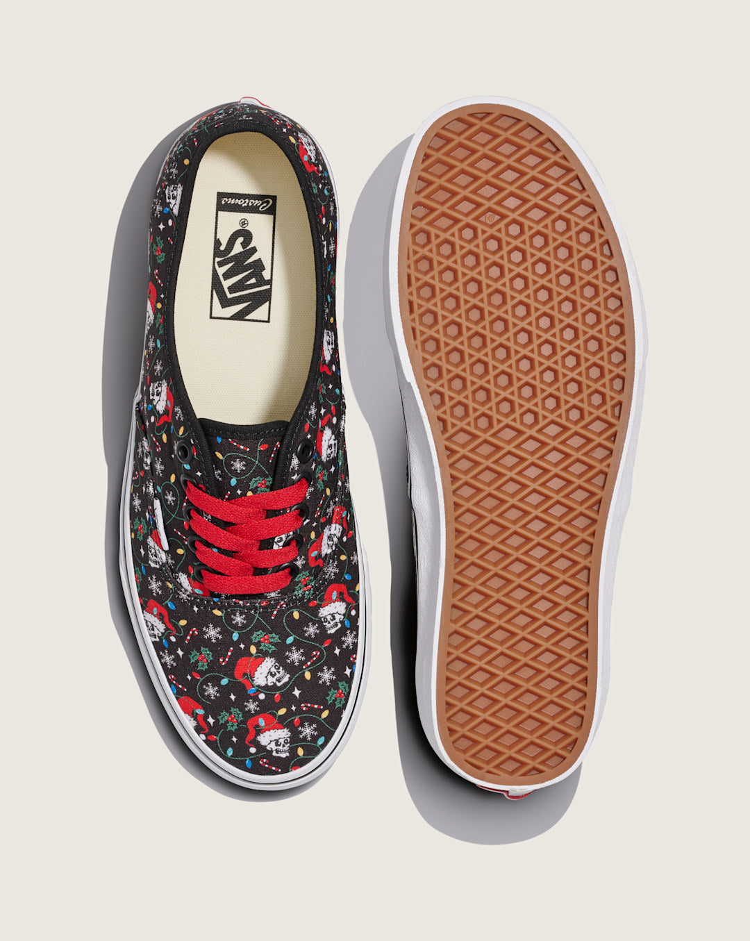 Women|Men Vans Customs Authentic Holiday Shoe in Customs