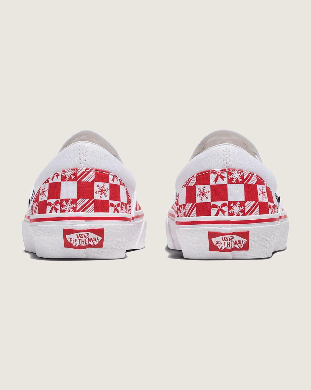 Women|Men Vans Customs Classic Slip-On Holiday Shoe in Customs