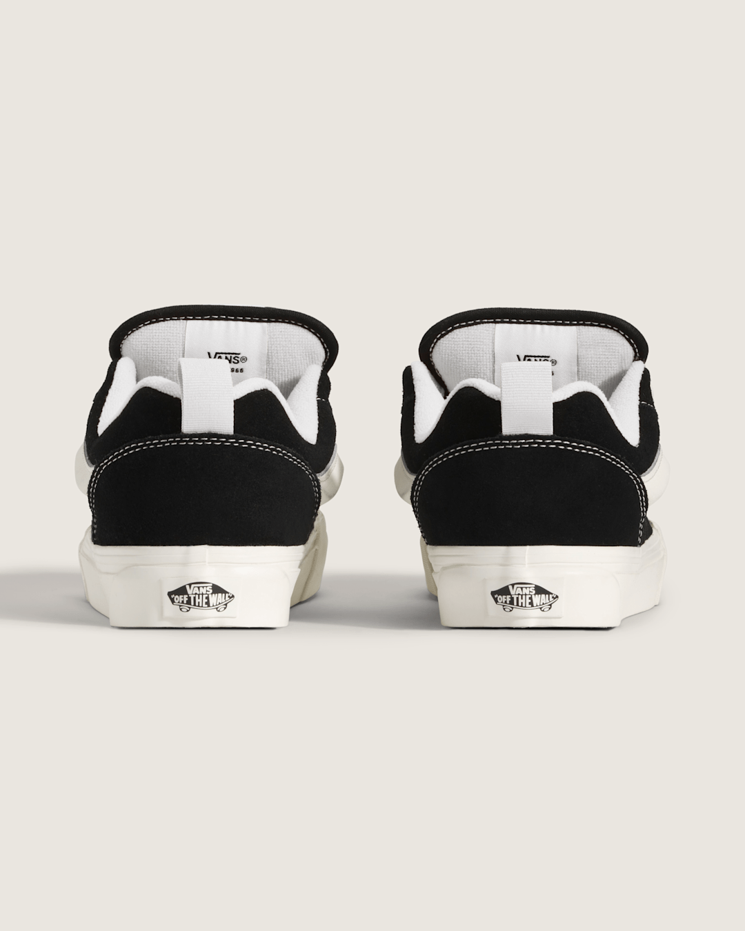 Women Vans Knu Skool Shoe in Black