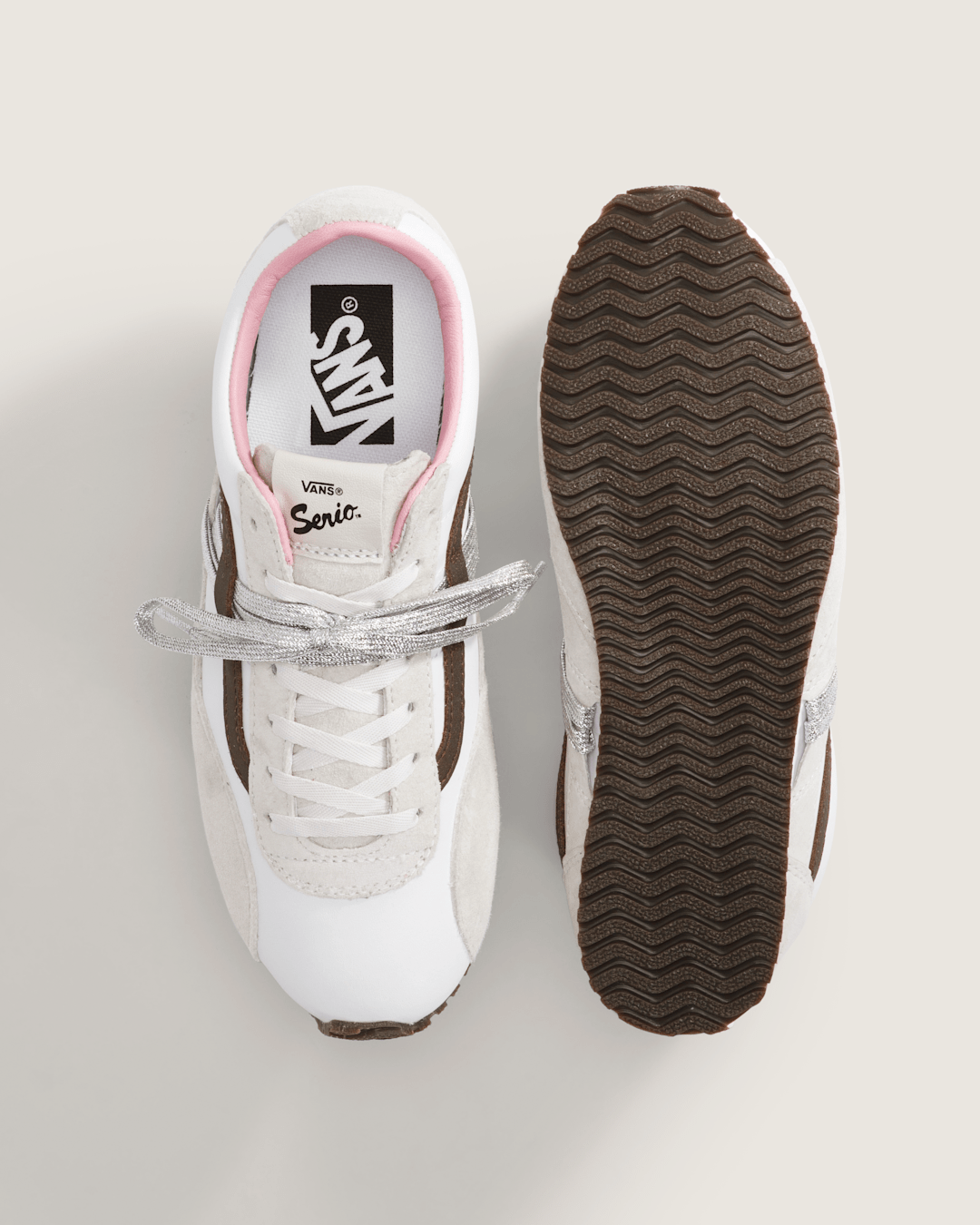 Women Vans Premium Super Lowpro Trainer in White