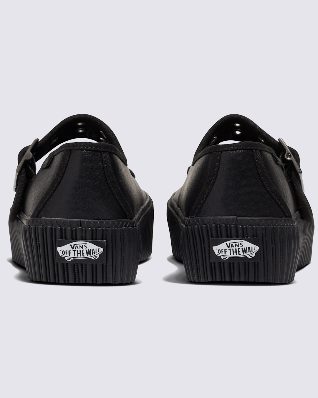 Women Vans Mary Jane Creeper Platform Shoe in Black