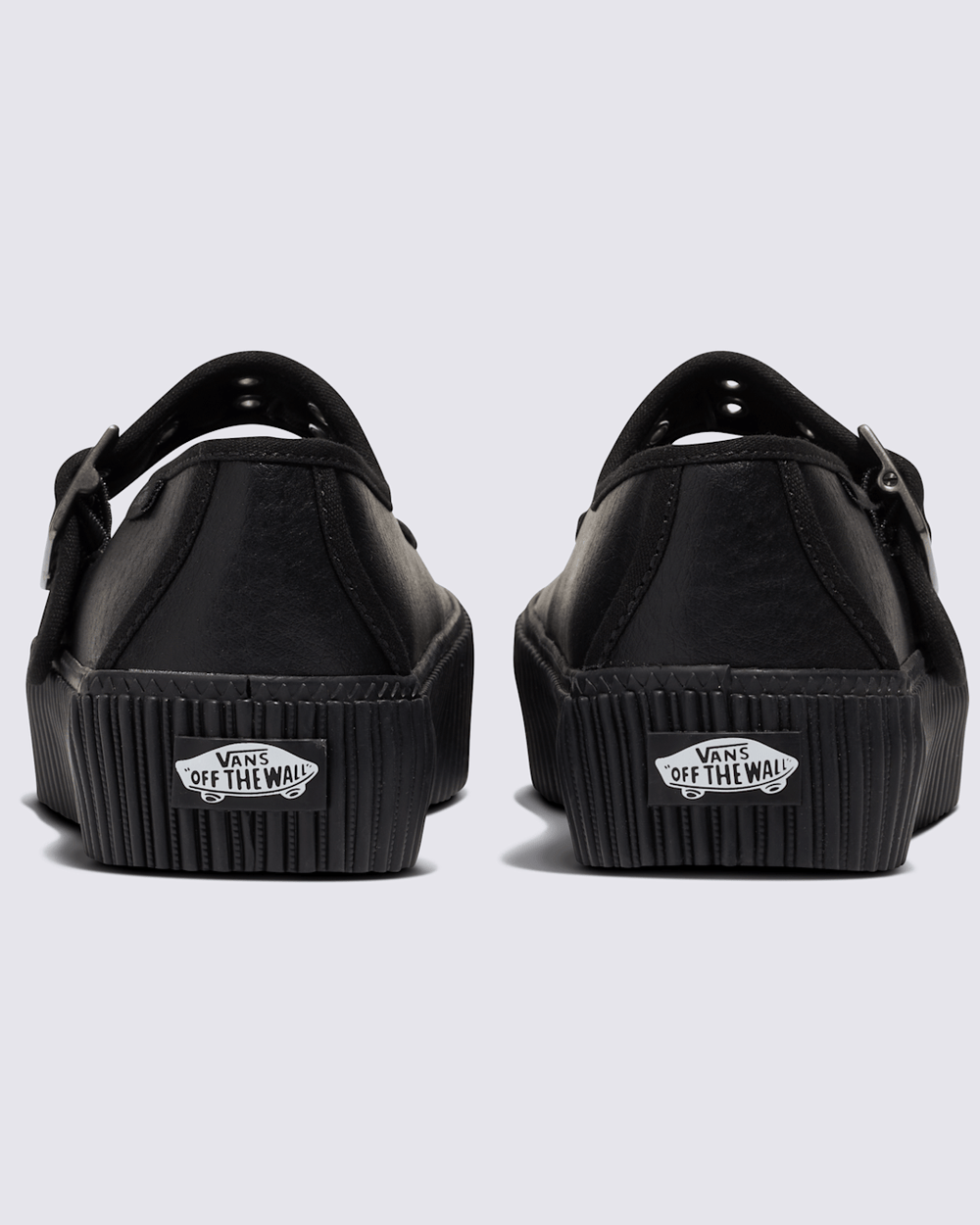 Women Vans Mary Jane Creeper Platform Shoe in Black