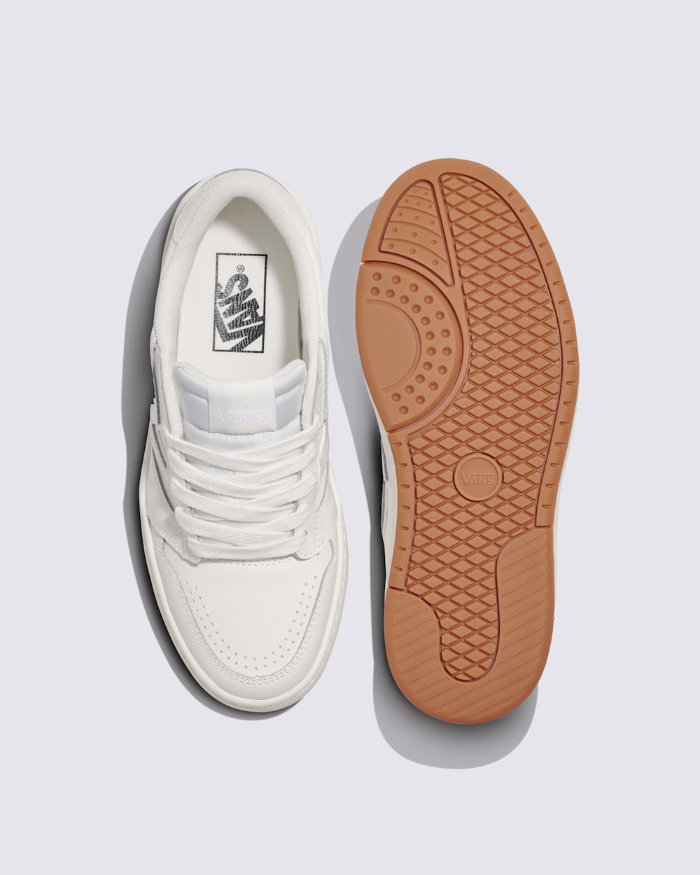 Women Vans Lowland 2.0 Shoe in Off White