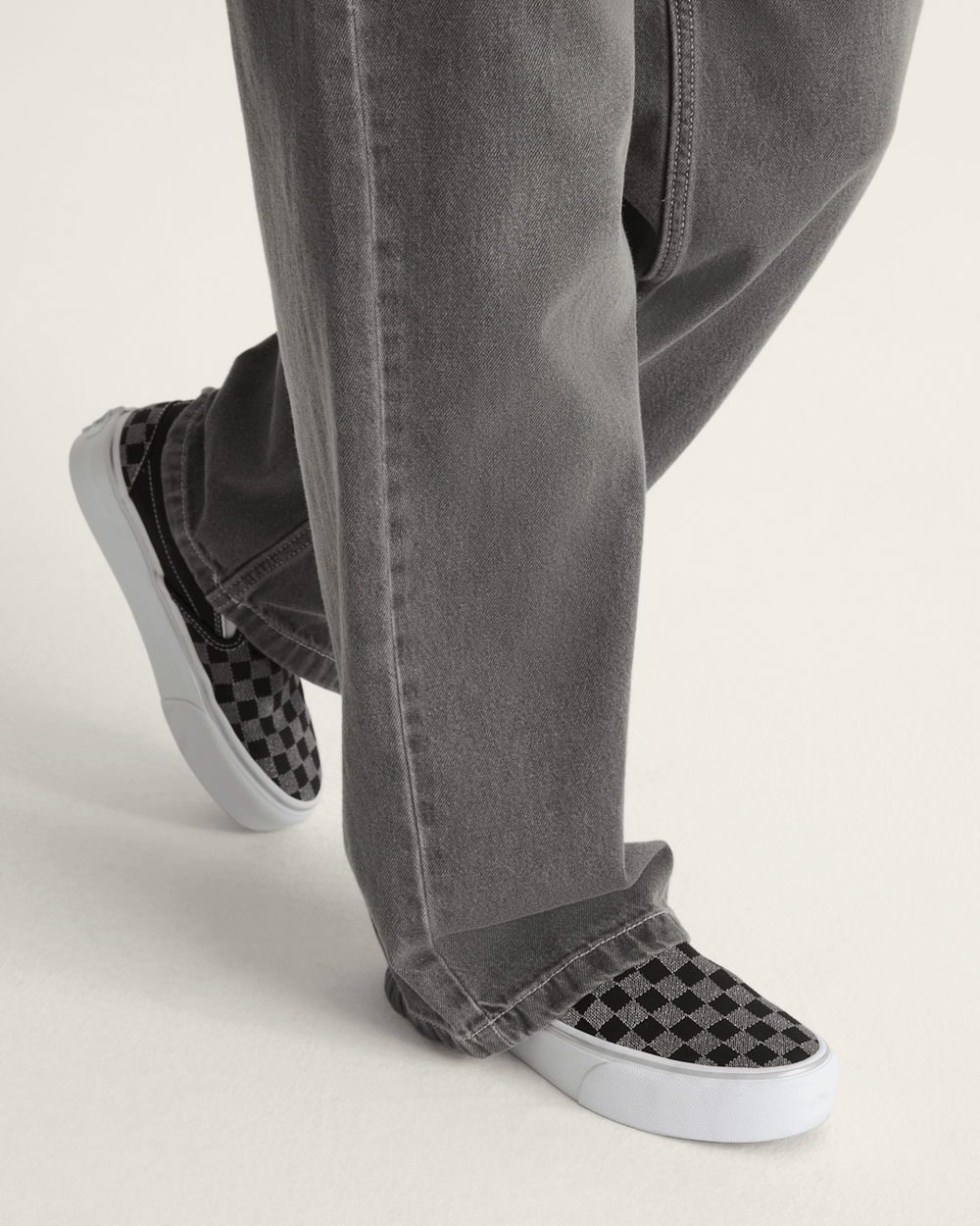 Women|Sale Vans Classic Slip-On Platform Checkerboard Shoe in Checkerboard Black