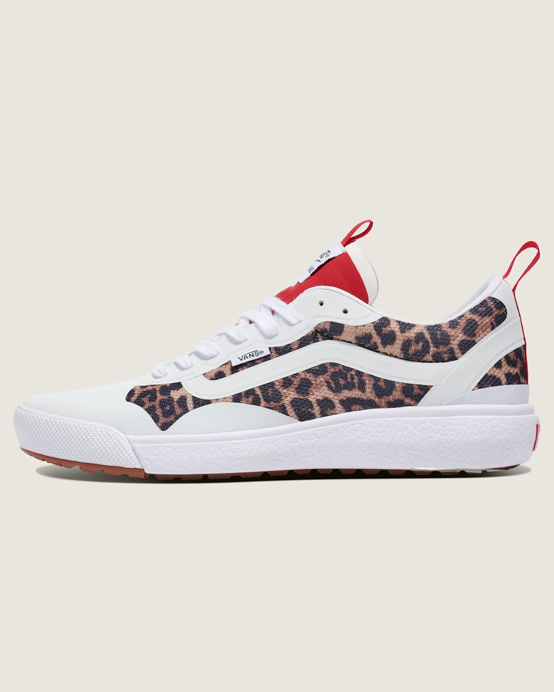 Women|Men Vans Customs UltraRange EXO Shoe in Leopard Brown / White