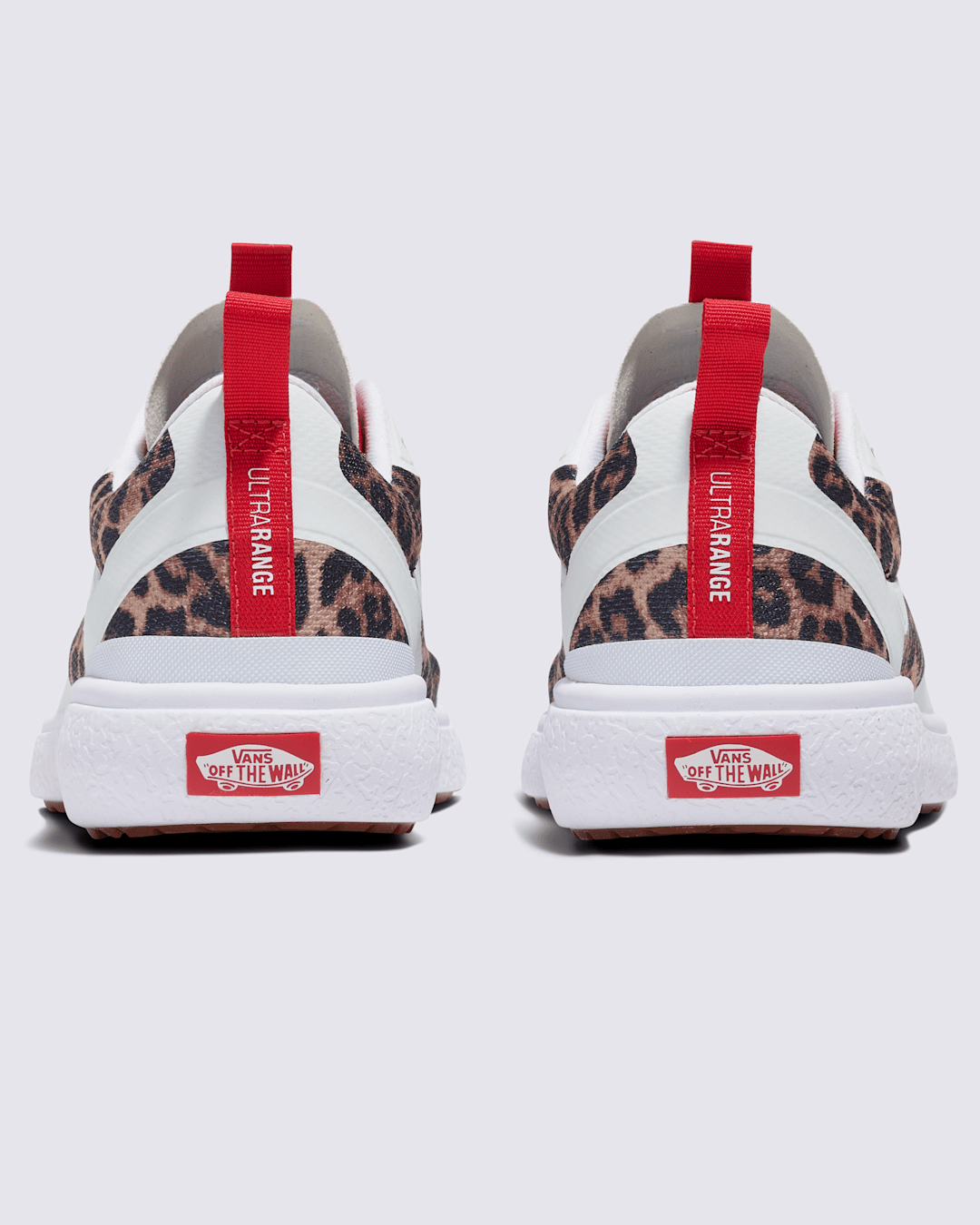 Women|Men Vans Customs UltraRange EXO Shoe in Leopard Brown / White