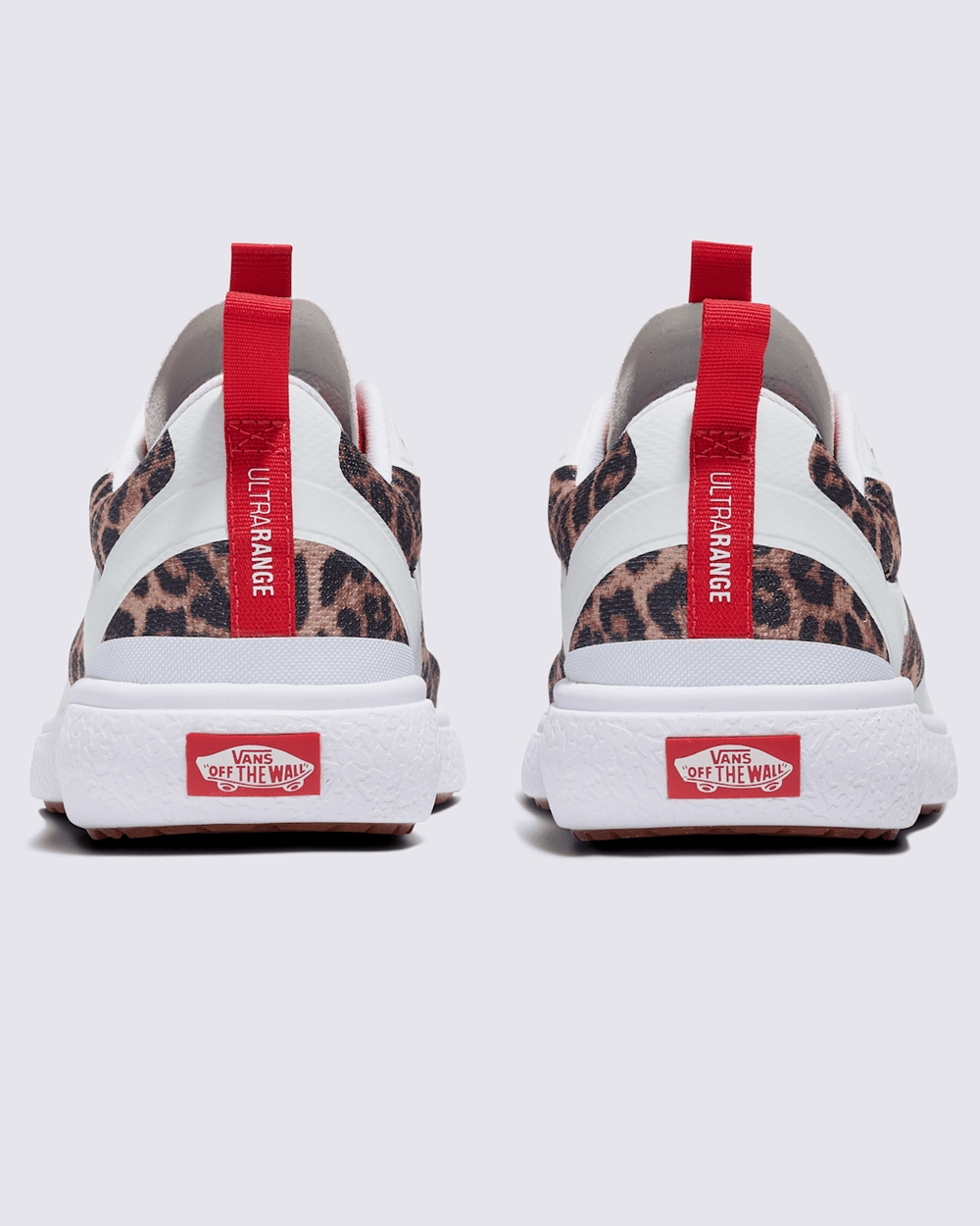 Women|Men Vans Customs UltraRange EXO Shoe in Leopard Brown / White