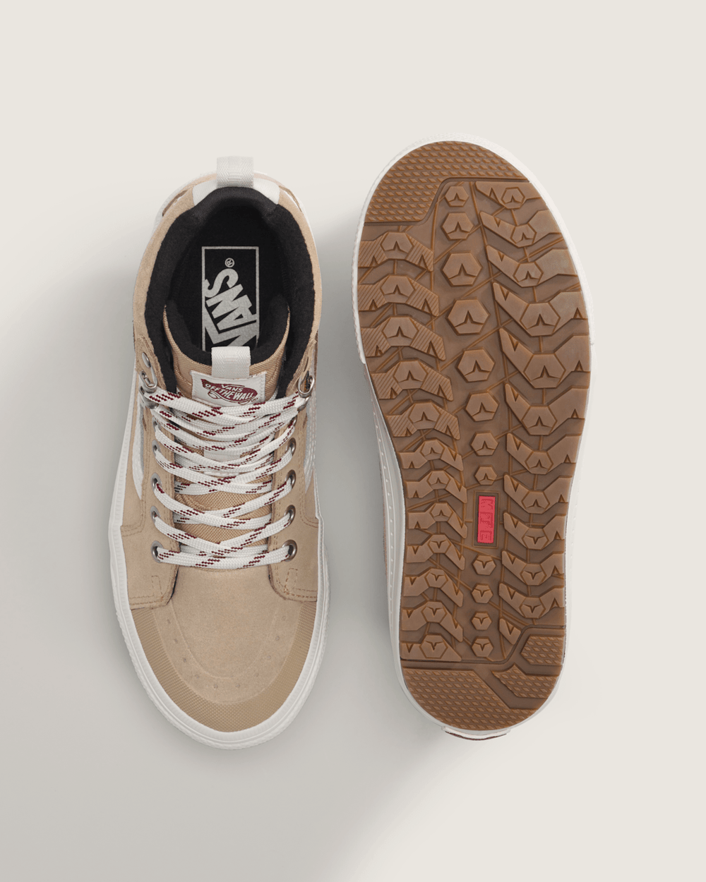 Women|Sale Vans Sk8-Hi Waterproof Insulated Shoe in Brown / White