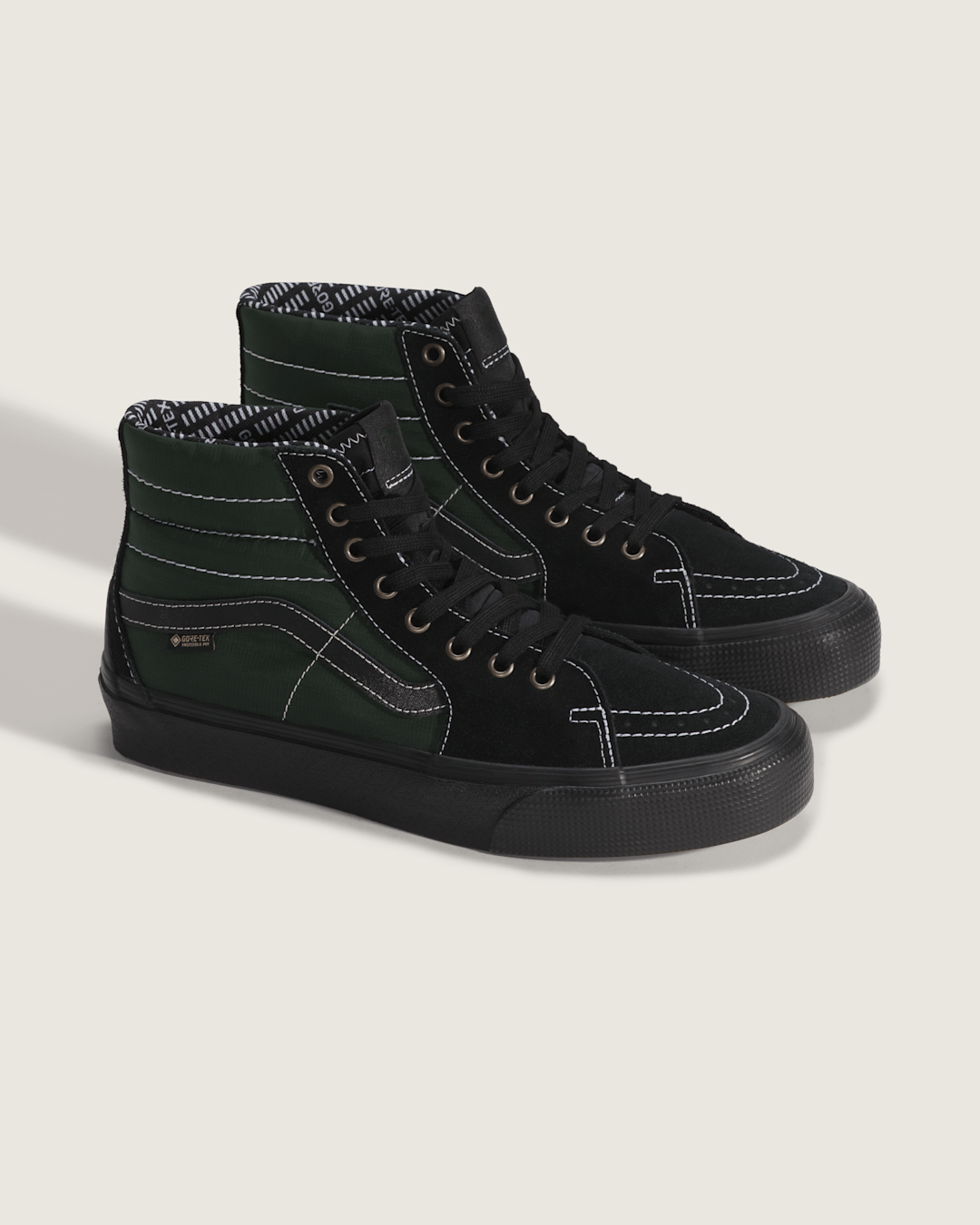 Women|Men|Sale Vans Sk8-Hi GORE-TEX Shoe in Black / Green