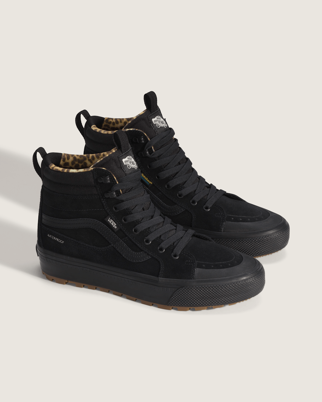 Women|Men|Sale Vans Sk8-Hi Waterproof Insulated Shoe in Leopard Black