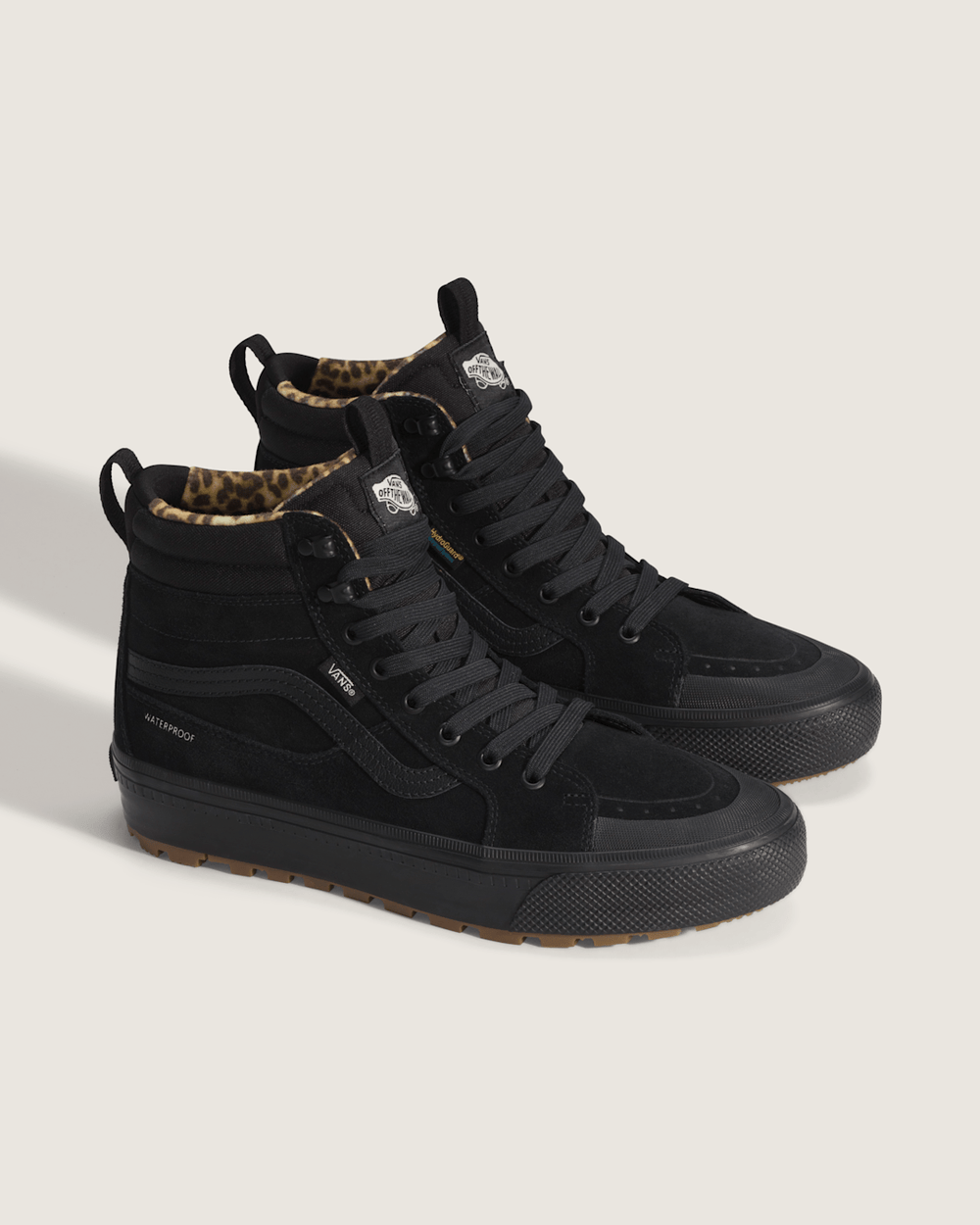 Women|Men|Sale Vans Sk8-Hi Waterproof Insulated Shoe in Leopard Black