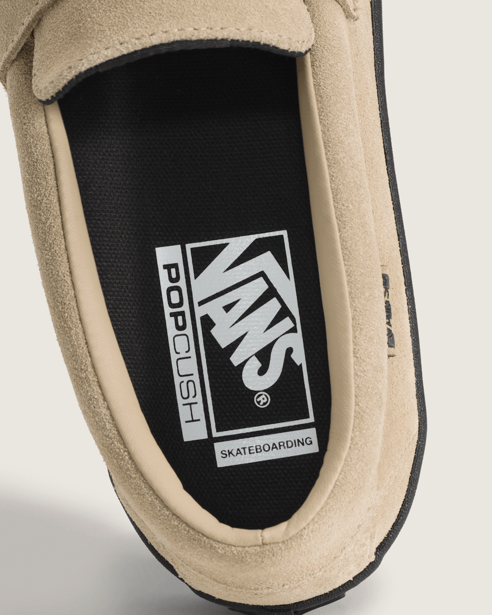 Women|Men Vans Skate Loafer Shoe in Incense Brown / Black