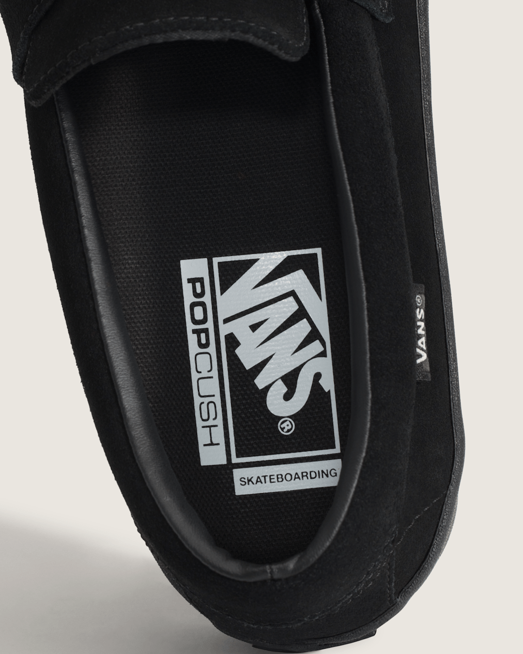 Women|Men Vans Skate Loafer Shoe in Blackout