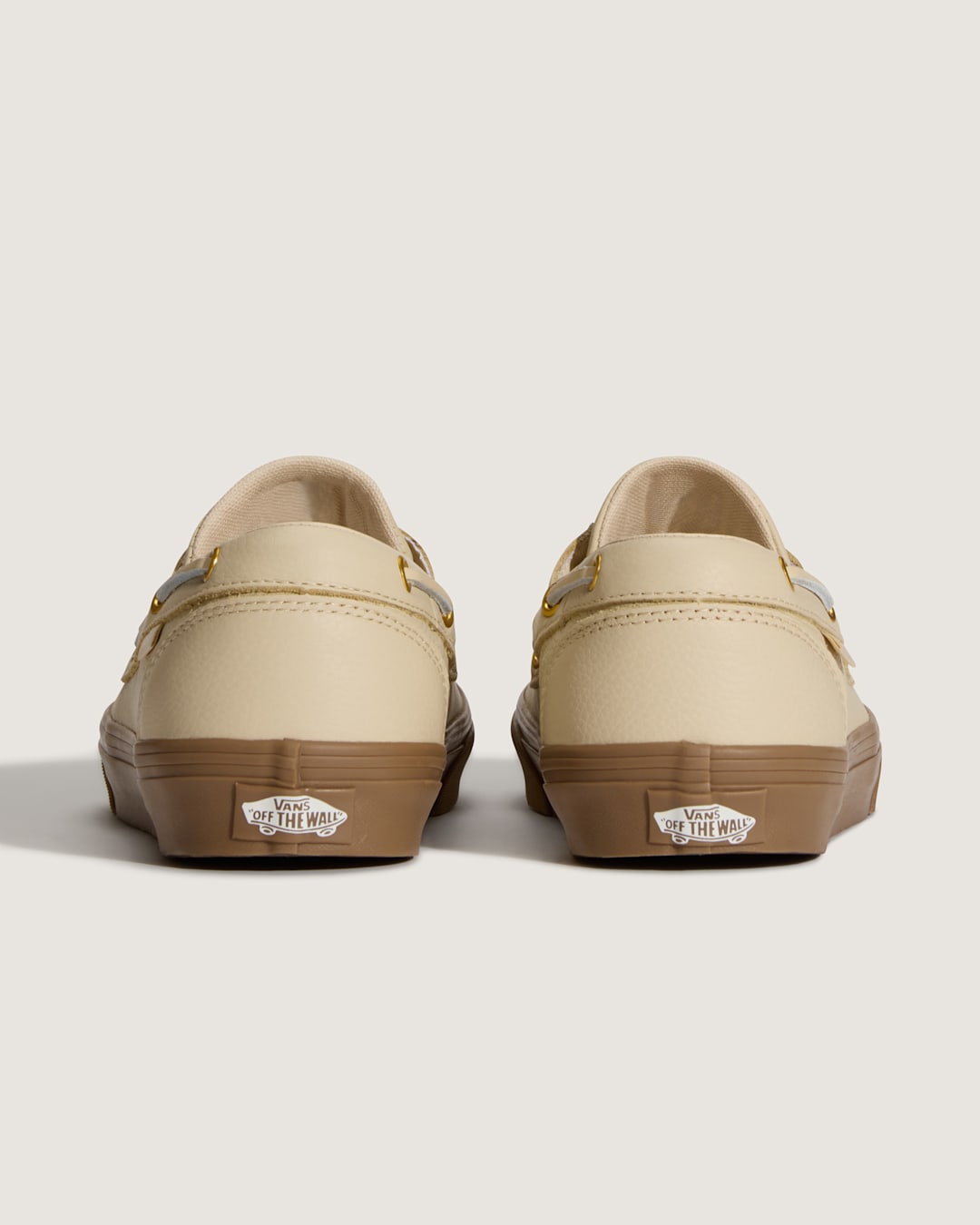 Women|Men Vans 2-Eyelet Boat Shoe in Tan Brown