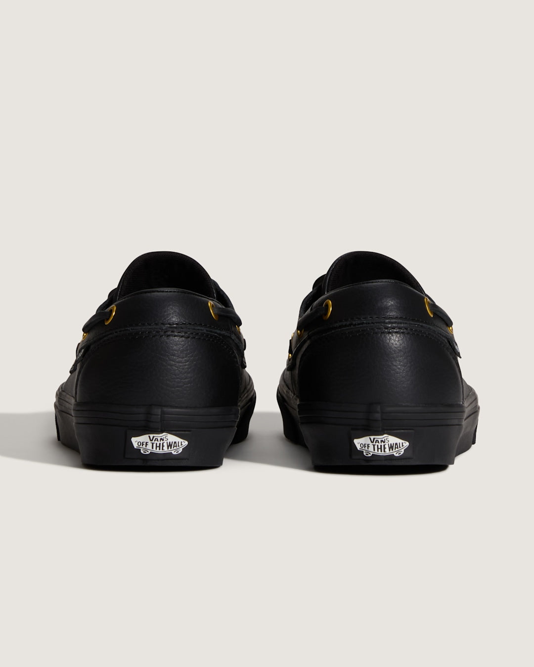 Women|Men Vans 2-Eyelet Boat Shoe in Black