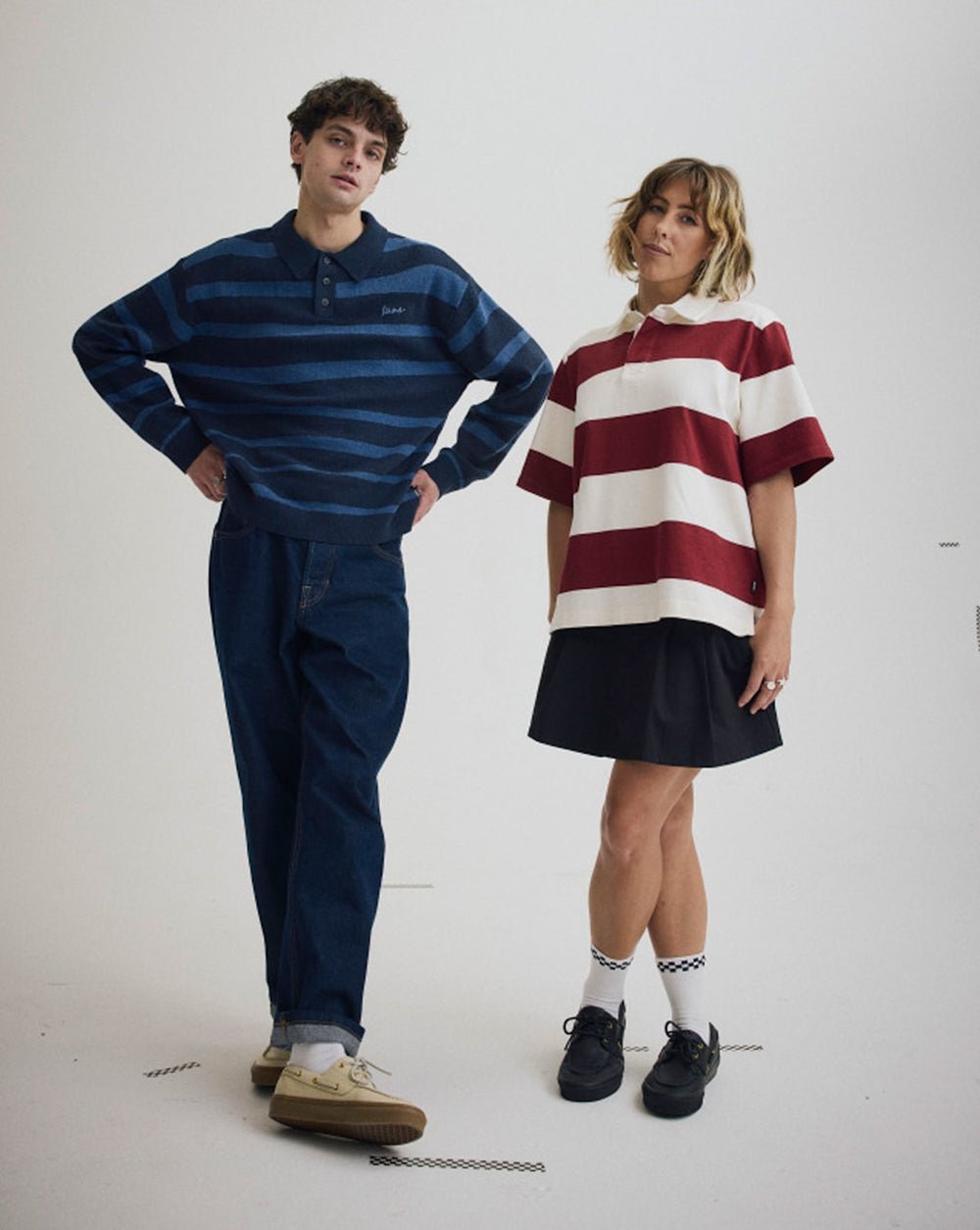 Women|Men Vans 2-Eyelet Boat Shoe in Black