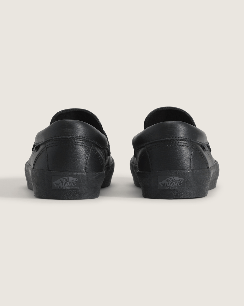 Women|Men Vans Skate Loafer Shoe in Blackout