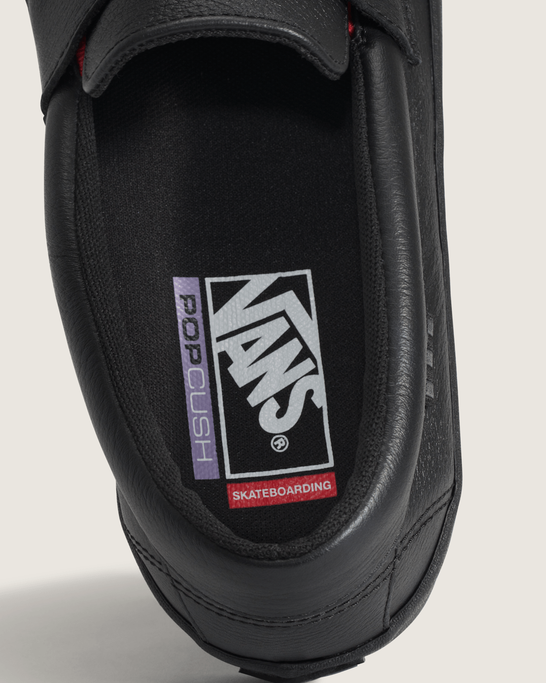 Women|Men Vans Skate Loafer Shoe in Blackout