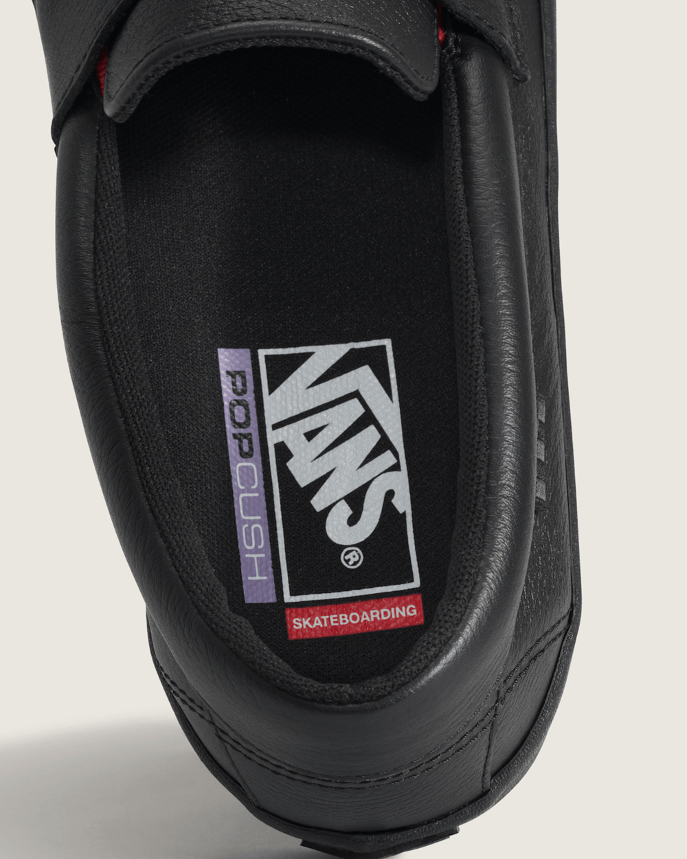 Women|Men Vans Skate Loafer Shoe in Blackout