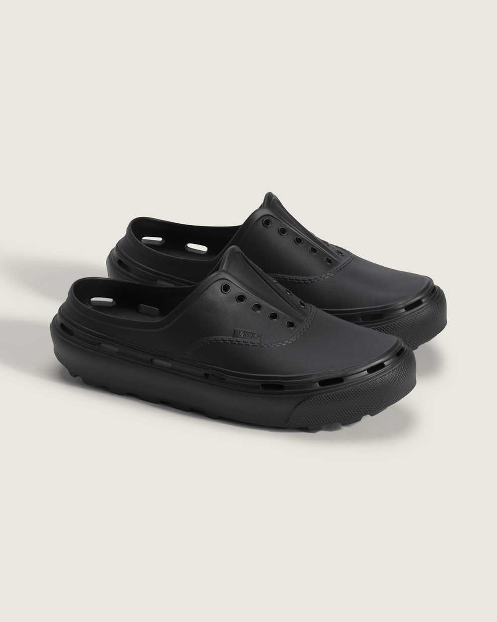 Women|Men Vans Authentic Foam Mule in Black