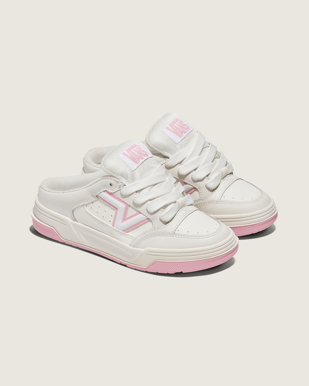 Women|Sale Vans Upland Mule Shoe in Off White / Pink