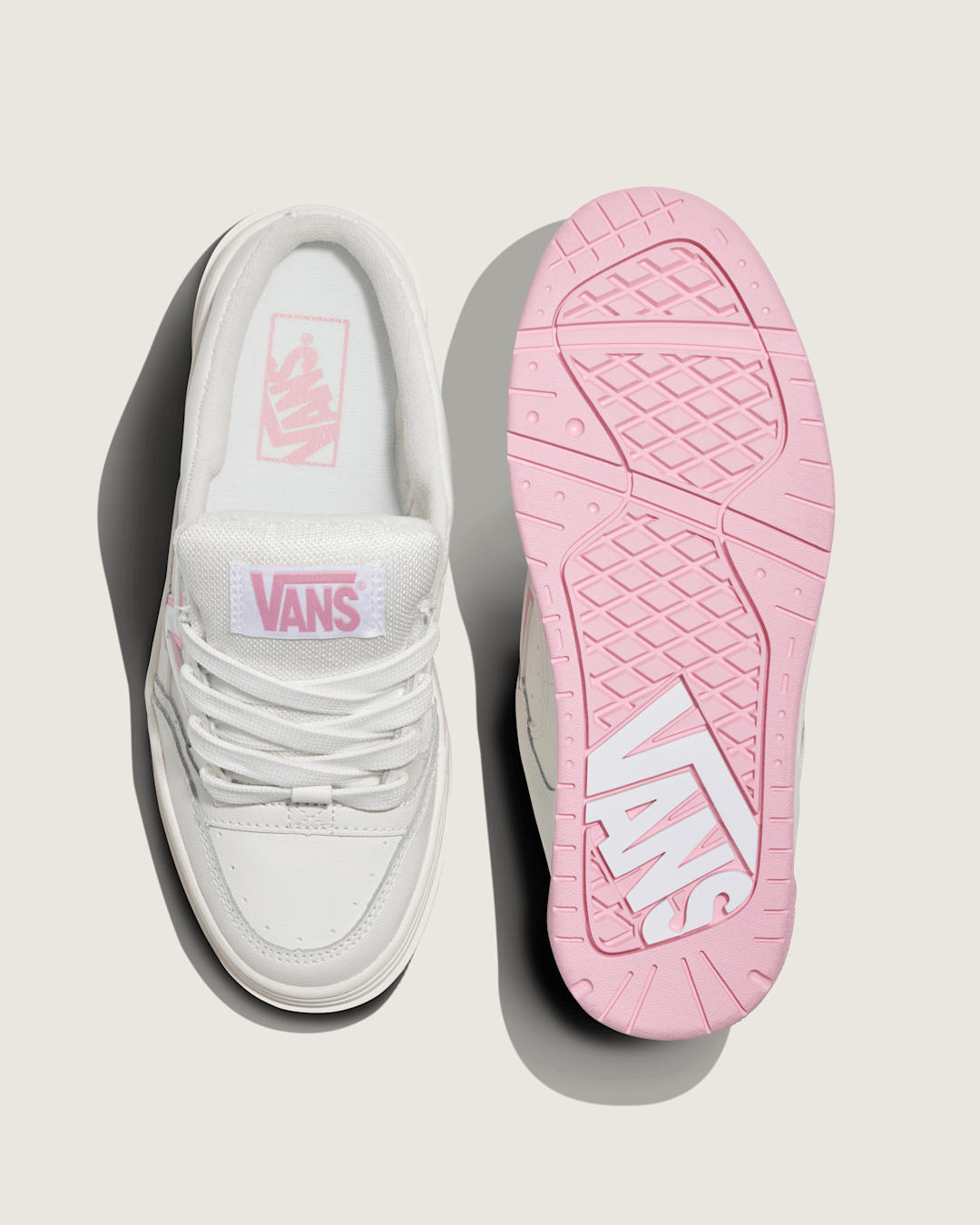 Women|Sale Vans Upland Mule Shoe in Off White / Pink