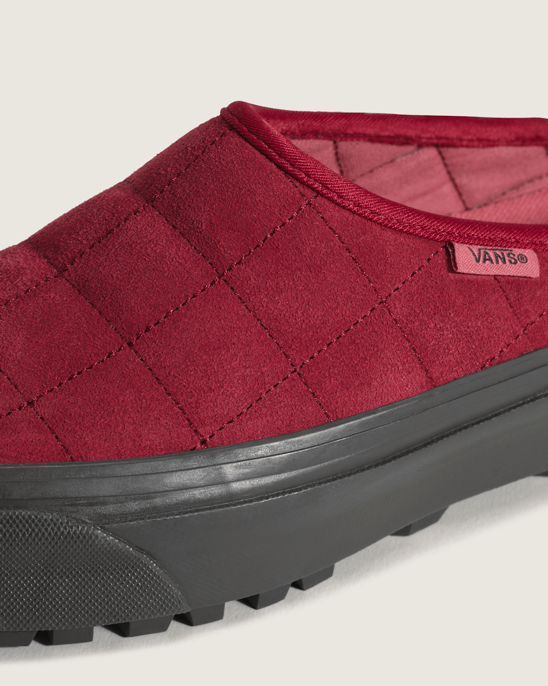 Women|Sale Vans Premium Style 17 Mule in Bordeaux Red