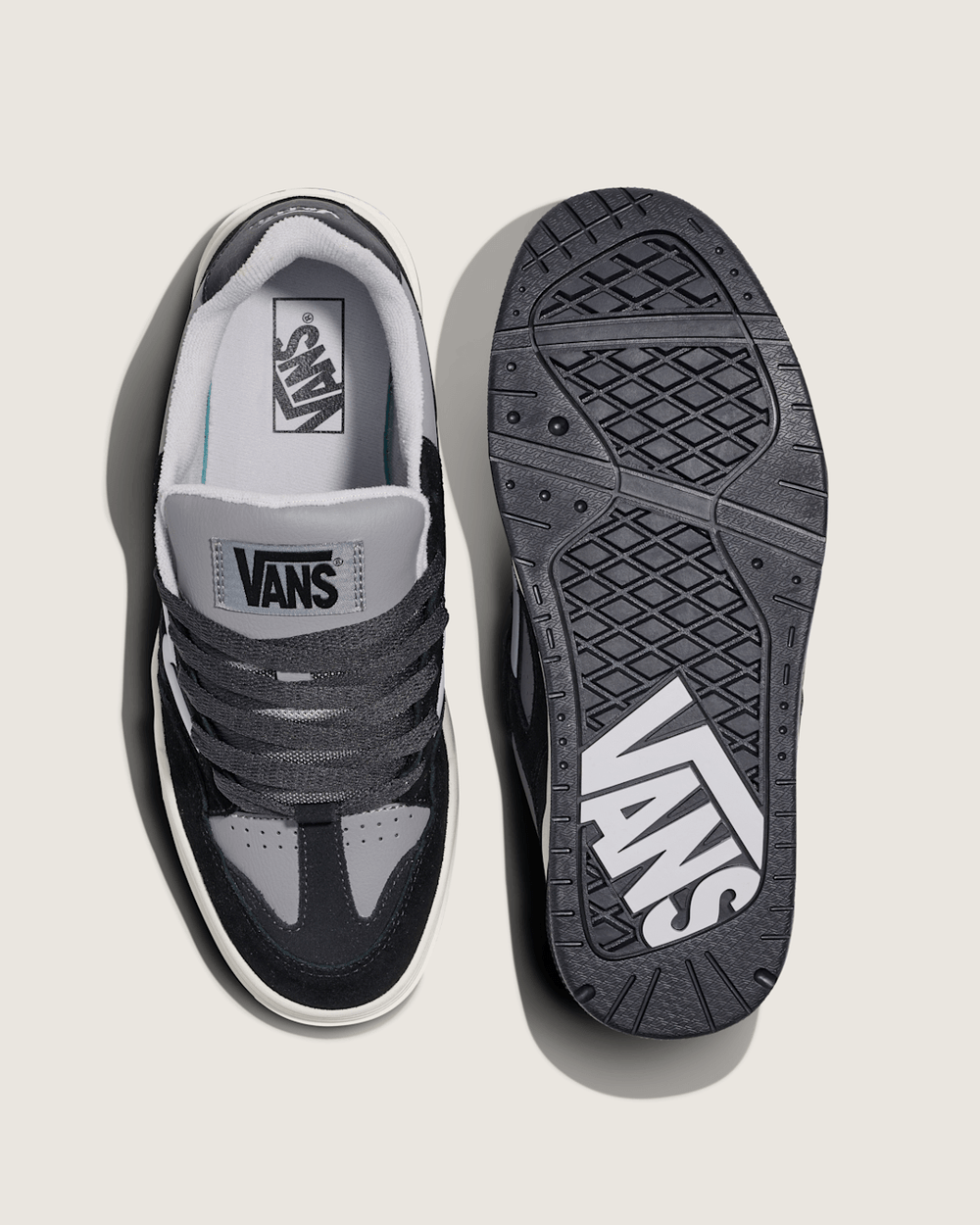 Women|Men|Sale Vans Upland Shoe in Black / Grey