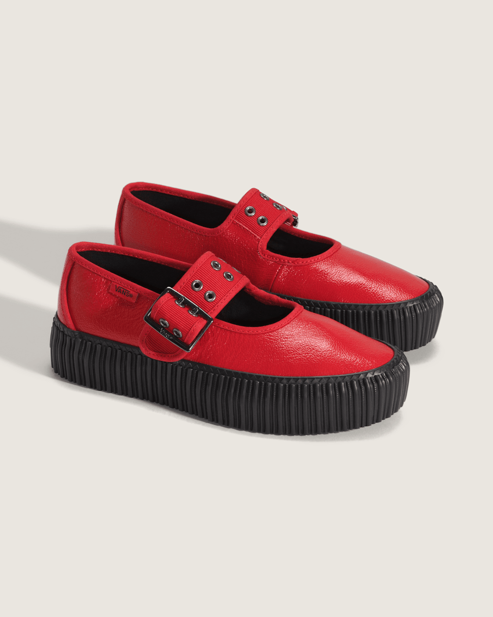 Women|Sale Vans Mary Jane Creeper Shoe in Racing Red