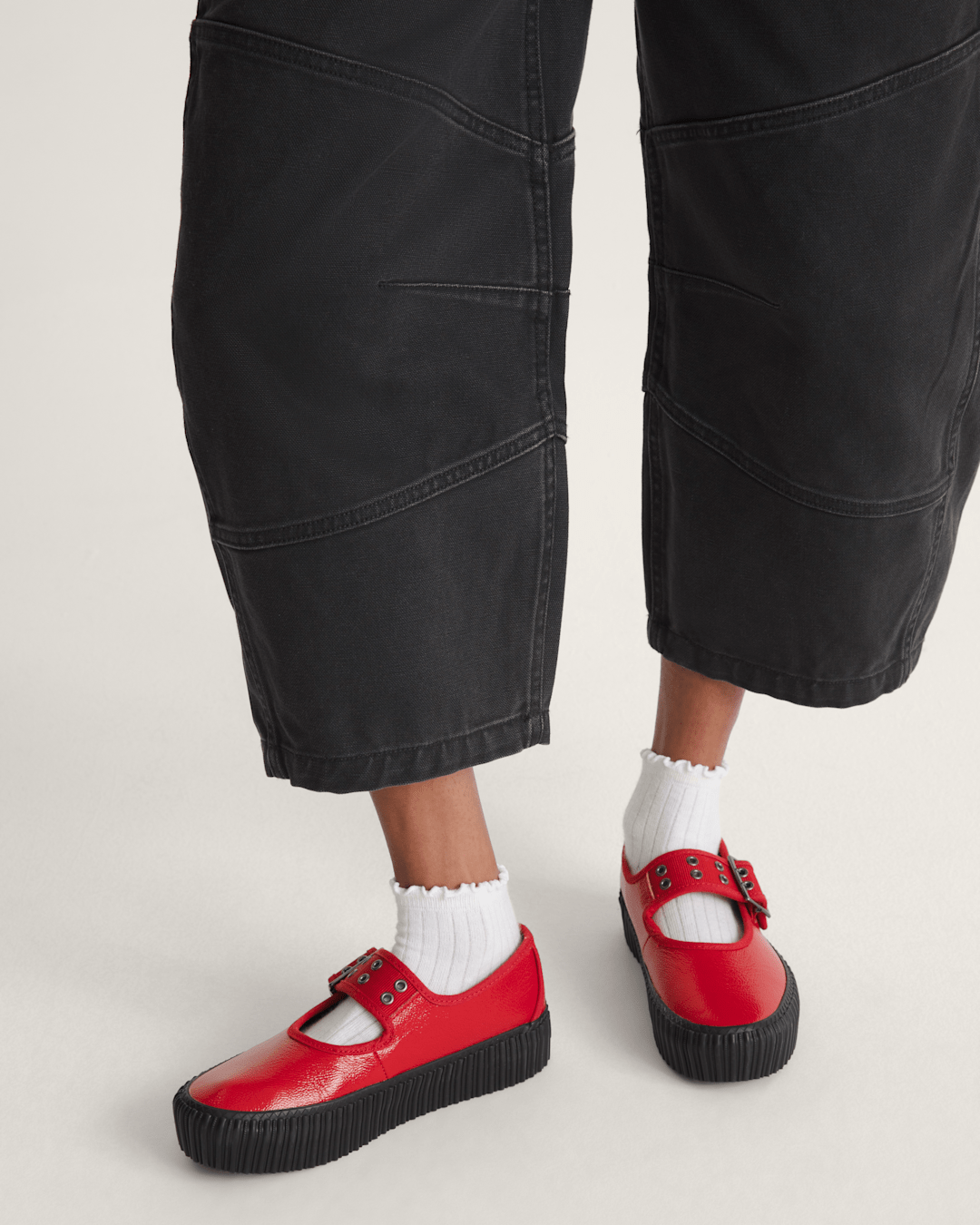 Women|Sale Vans Mary Jane Creeper Shoe in Racing Red