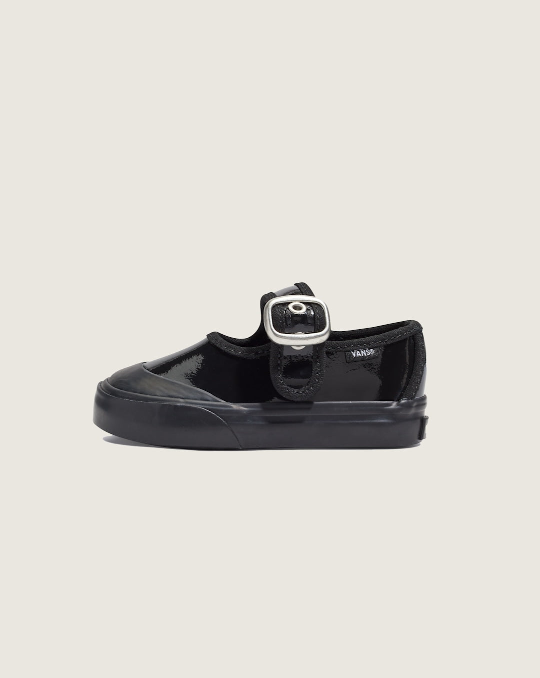 Women|Kids Vans Toddler Mary Jane Shoe in Gothic Shine Black