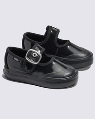 Women|Kids Vans Toddler Mary Jane Shoe in Gothic Shine Black