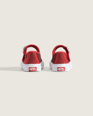 Women|Kids Vans Toddler Mary Jane Shoe in Glitter Red