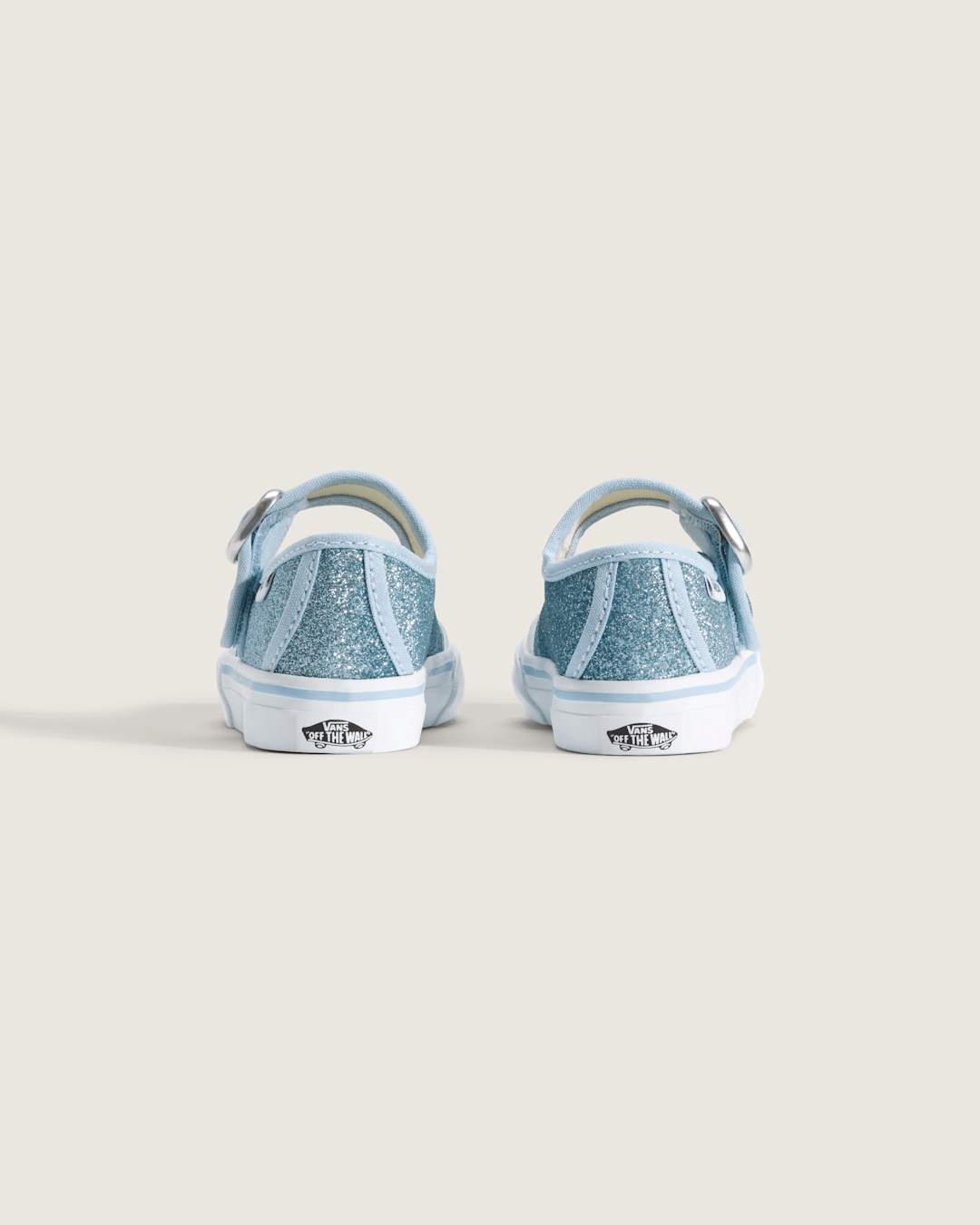 Women|Kids Vans Toddler Mary Jane Shoe in Glitter Cloud Blue