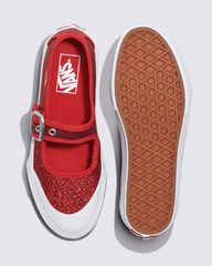 Women|Kids|Sale Vans Little Kids Mary Jane Shoe in Glitter Red