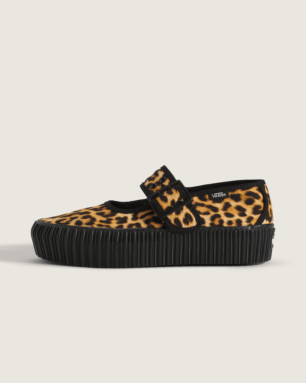 Women|Sale Vans Mary Jane Creeper Shoe in Leopard Brown / Black
