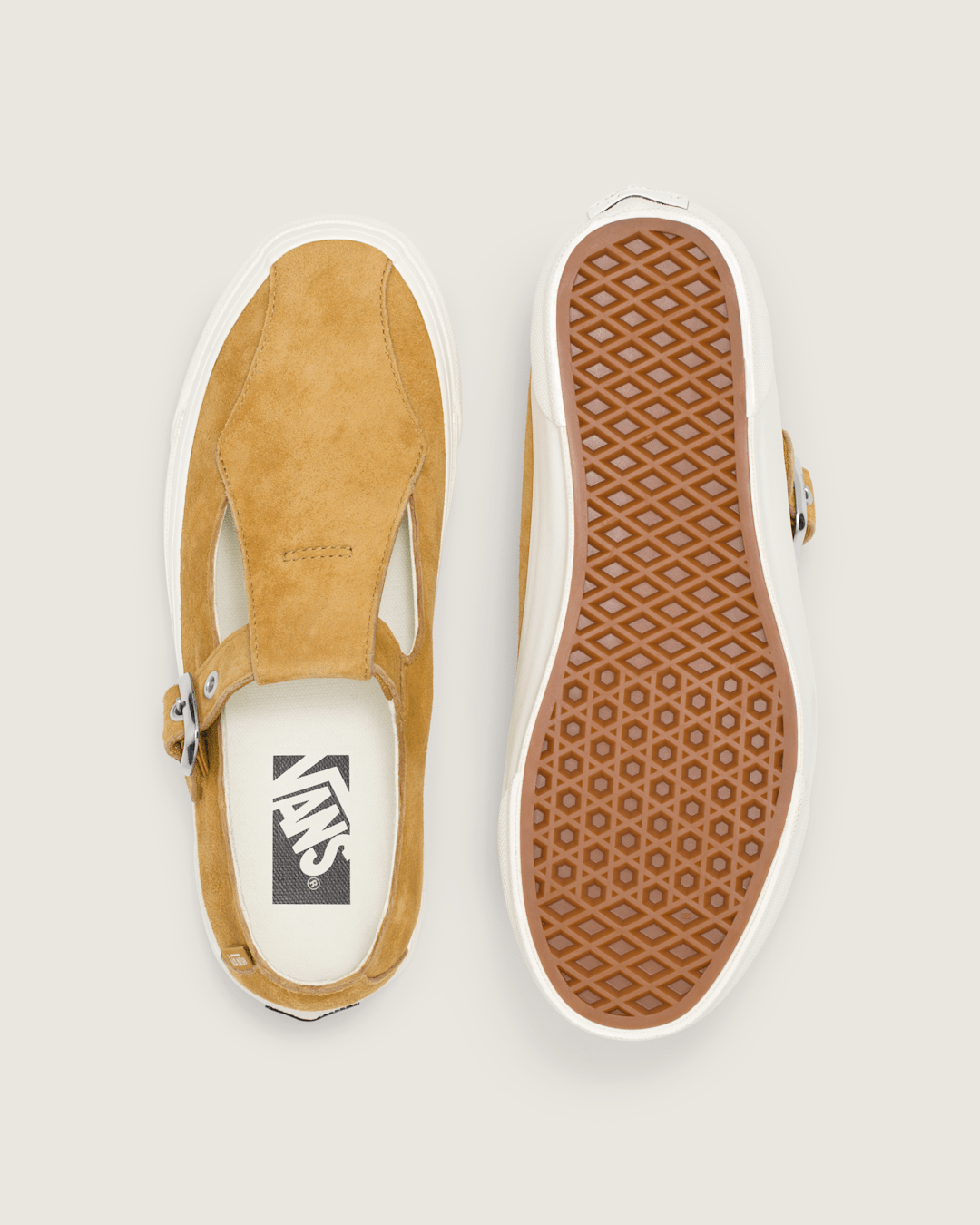 Women|Sale Vans Premium Mary Jane Suede Shoe in Harvest Gold Yellow