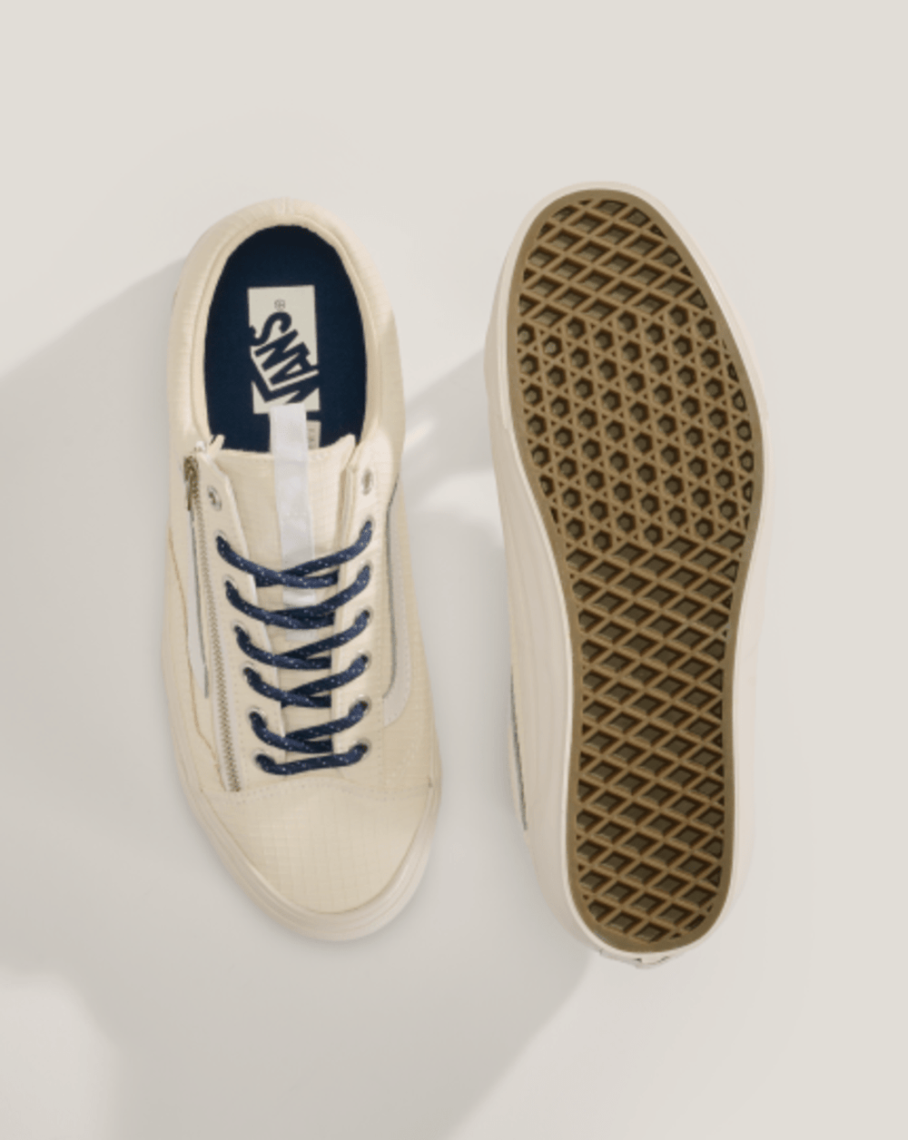 Women|Men|Sale Vans Premium Old Skool Zip Shoe in Ice White