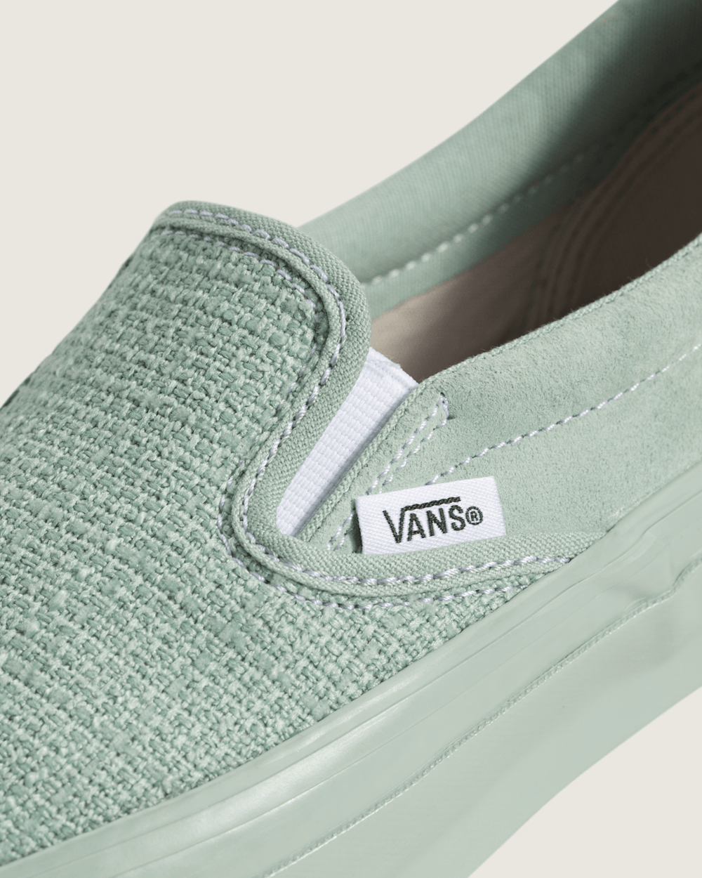 Women|Sale Vans Premium Classic Slip-On Shoe in Olive Grey