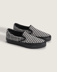 Women|Men|Sale Vans Premium Classic Slip-On Shoe in Houndstooth Black / White