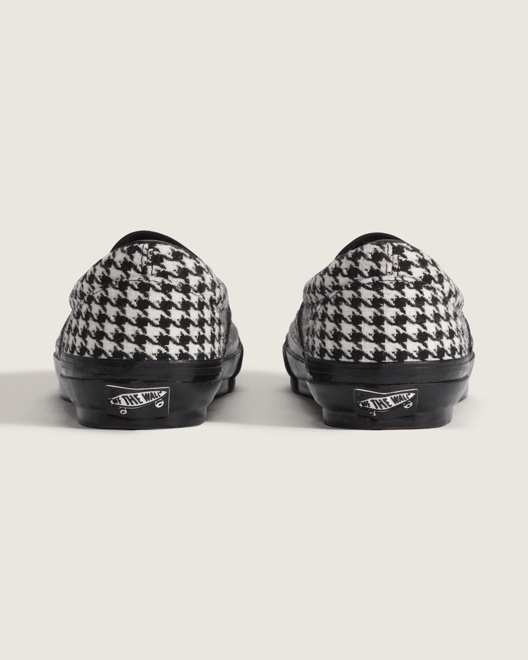 Women|Men|Sale Vans Premium Classic Slip-On Shoe in Houndstooth Black / White