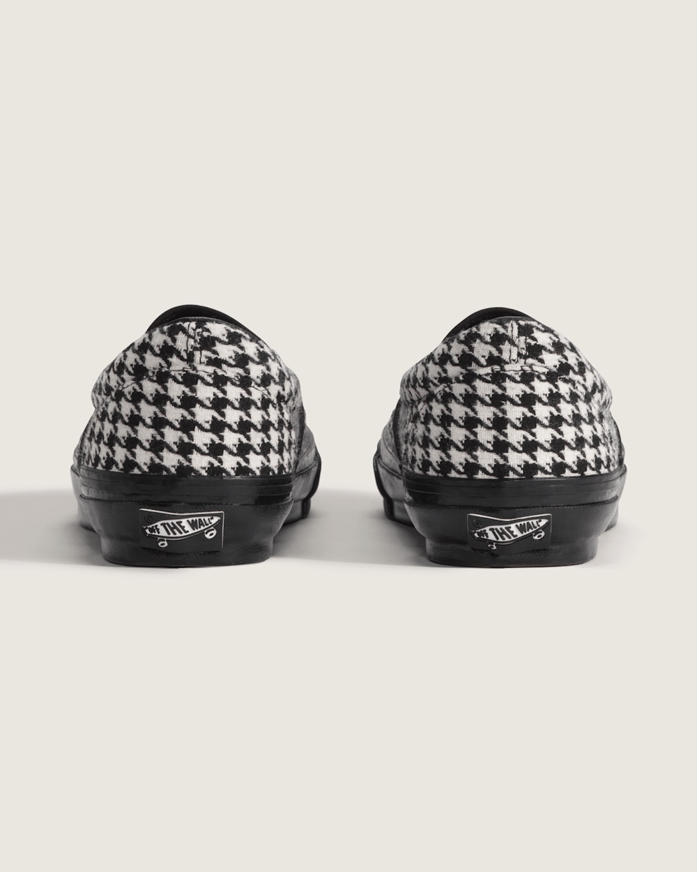 Women|Men|Sale Vans Premium Classic Slip-On Shoe in Houndstooth Black / White