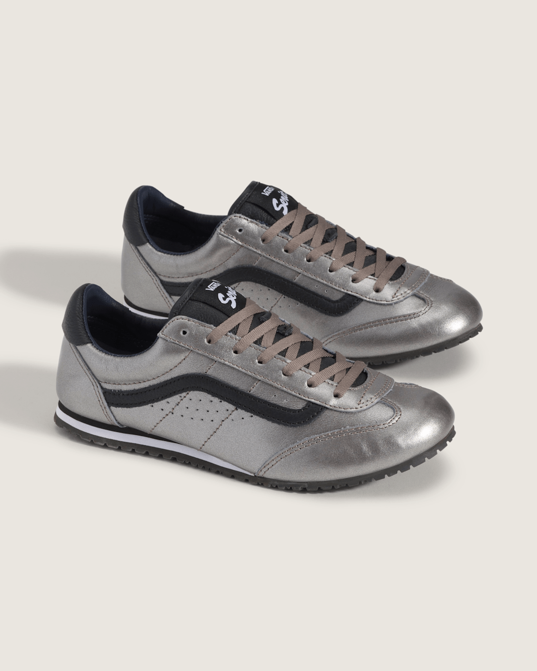 Women|Sale Vans Premium Super Lowpro Shoe in Gun Metal Grey