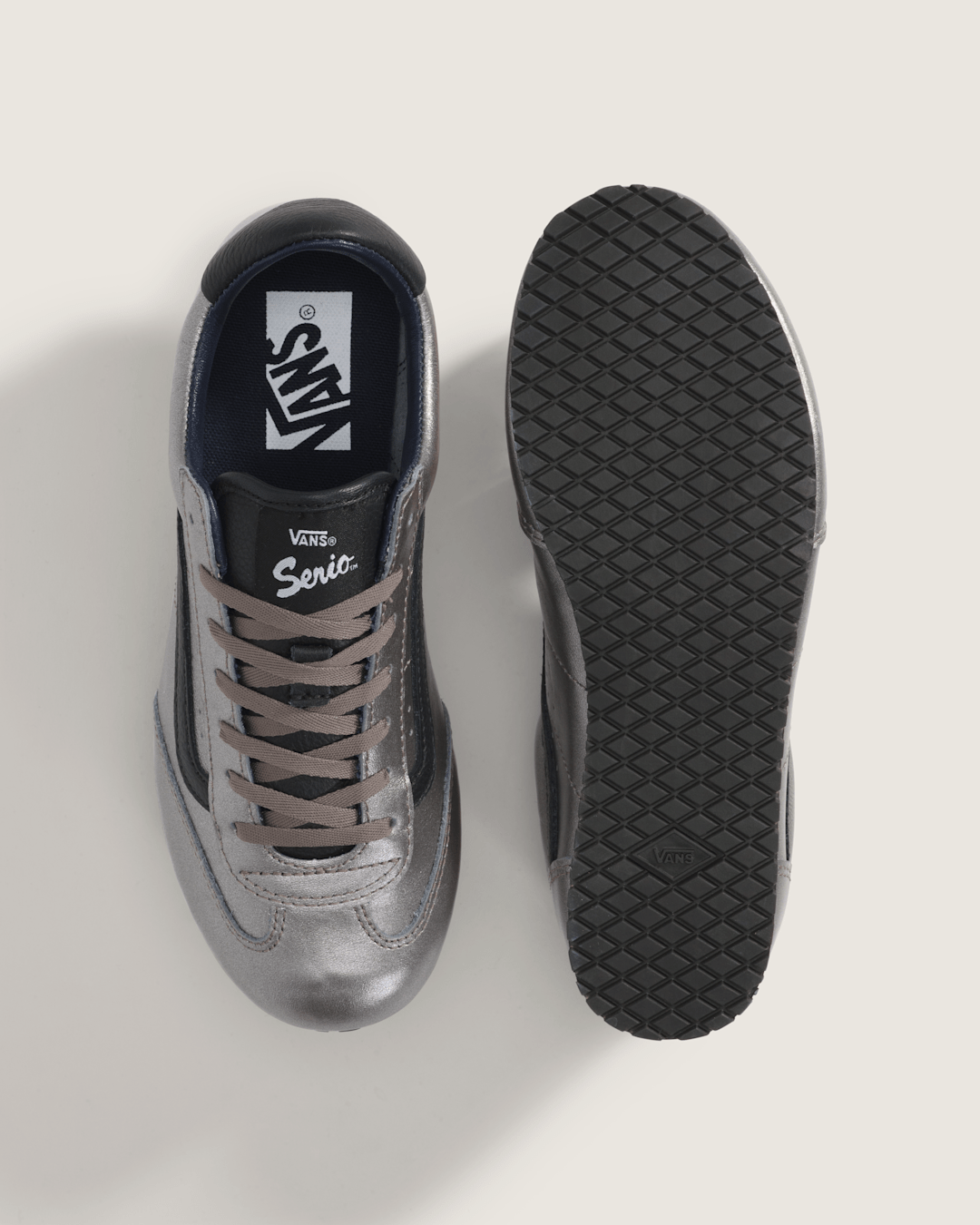 Women|Sale Vans Premium Super Lowpro Shoe in Gun Metal Grey