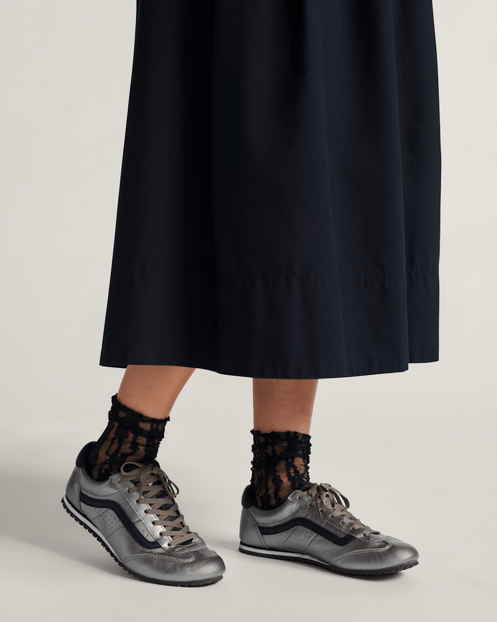 Women|Sale Vans Premium Super Lowpro Shoe in Gun Metal Grey