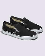 Women|Men Vans Classic Slip-On Wide Black Classics Shoe