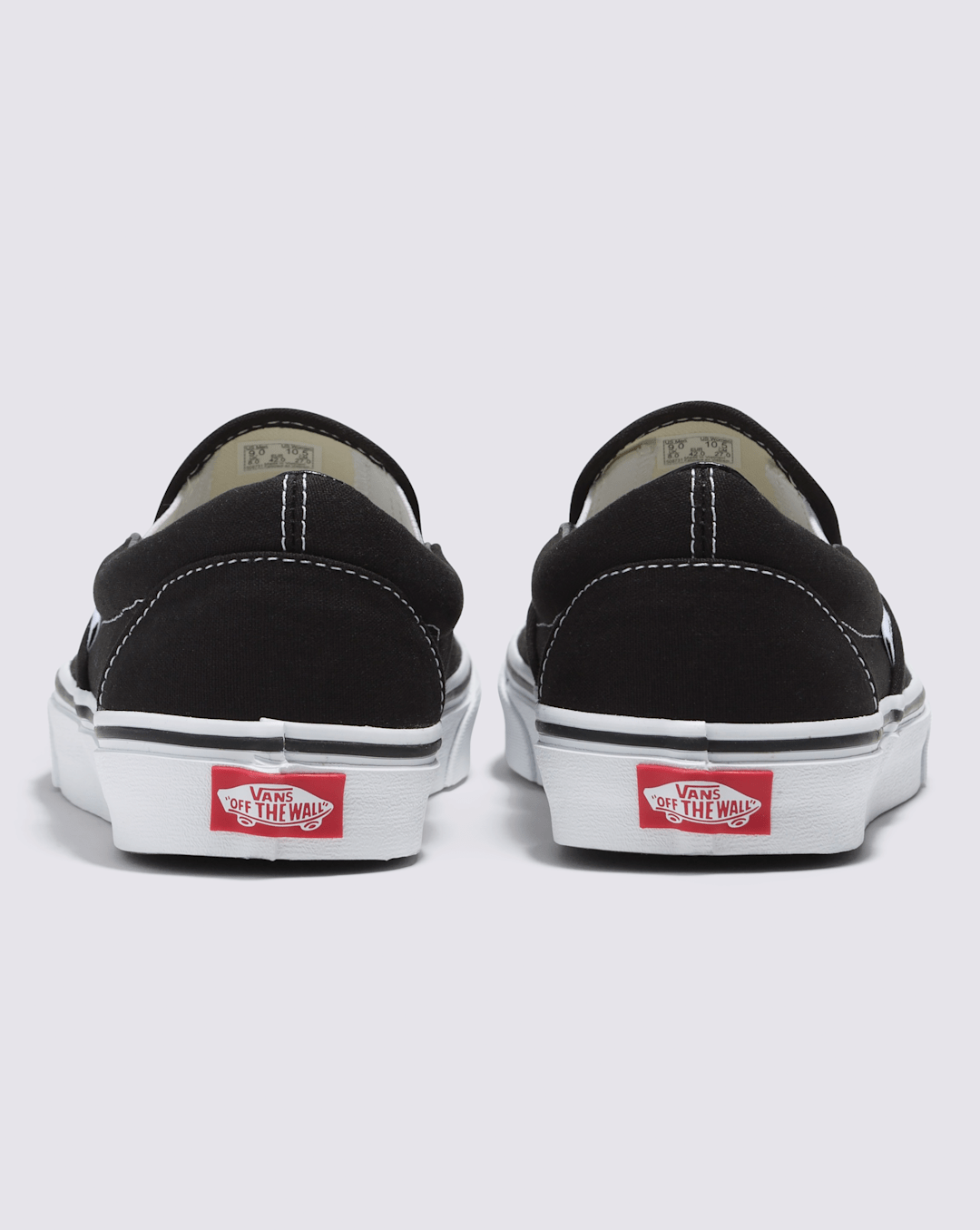 Women|Men Vans Classic Slip-On Wide Black Classics Shoe