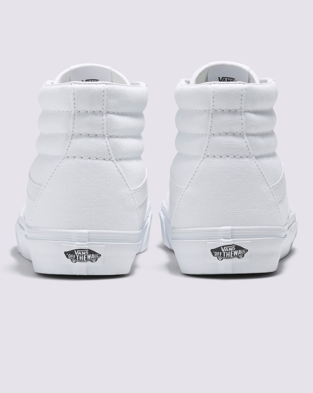 Women|Men Vans Sk8-Hi Wide Canvas True White Classics Shoe