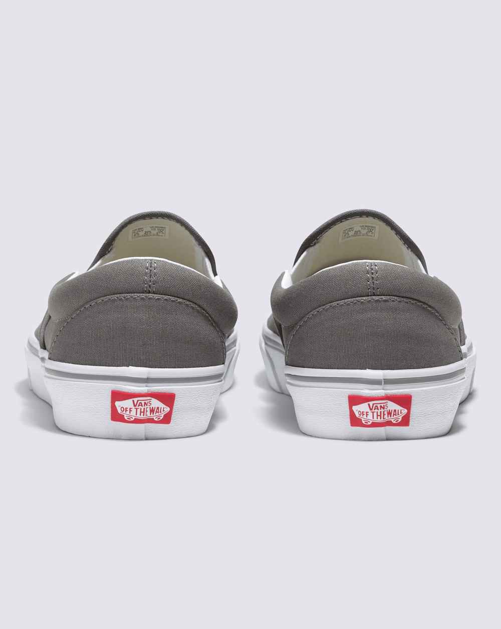 Women|Men Vans Customs Classic Slip-On Wide Shoe in Frost Grey