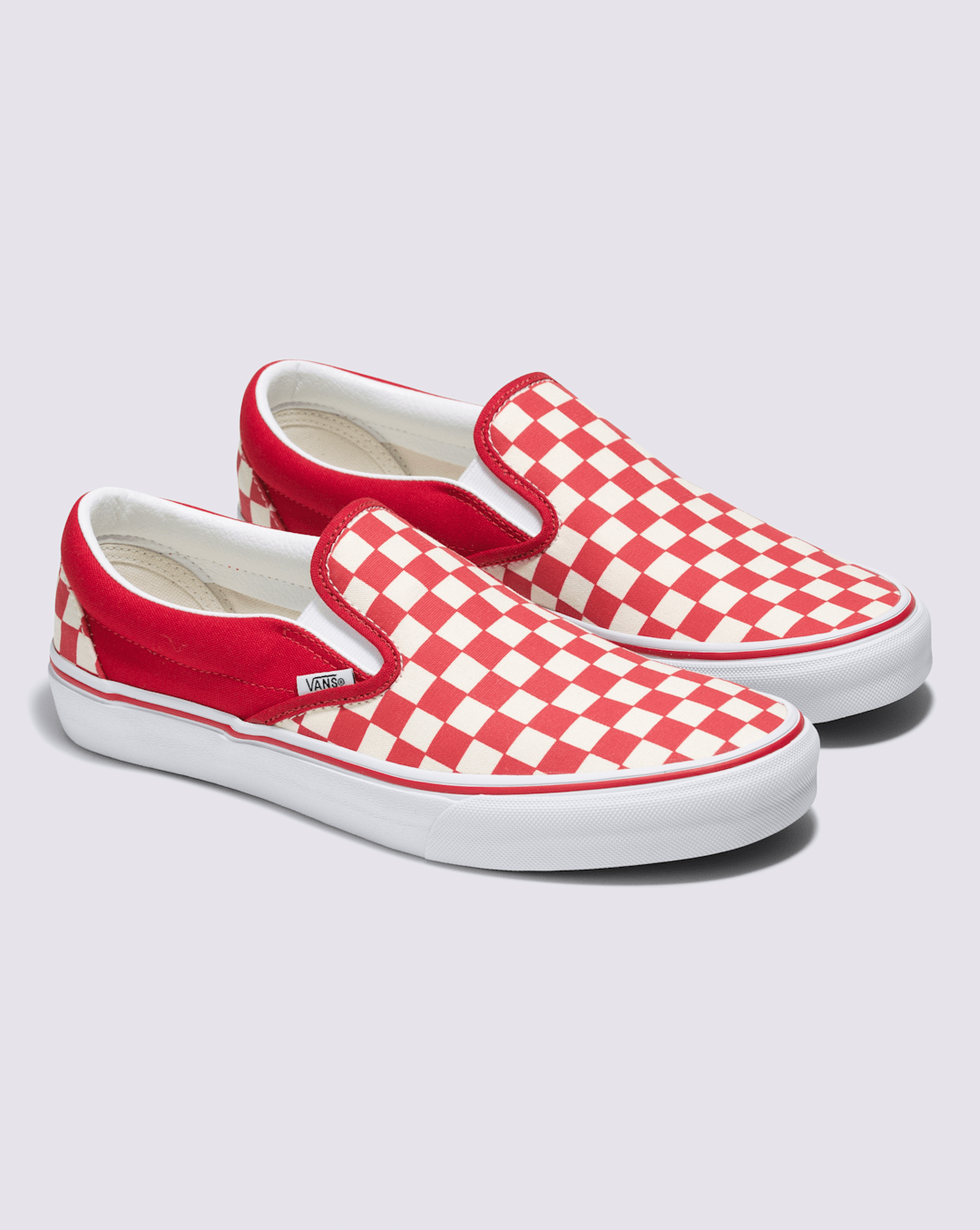 Women|Men Vans Customs Classic Slip-On Checkerboard Wide Shoe in Customs